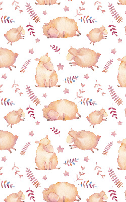 Blackout roller blind Sheep among the stars
