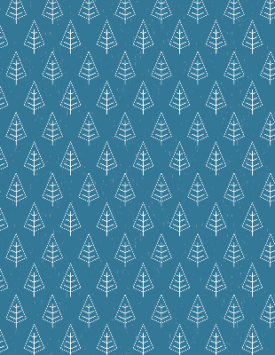 Blackout roller blind for window Trees in the rain
