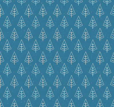 Blackout roller blind for window Trees in the rain