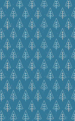 Blackout roller blind for window Trees in the rain