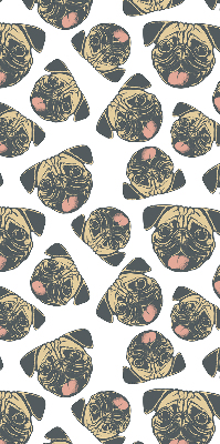 Fabric roller blind for window Bulldogs