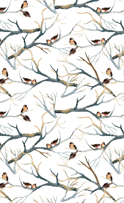 Blackout roller blind Birds on a tree