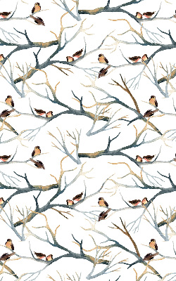 Blackout roller blind Birds on a tree