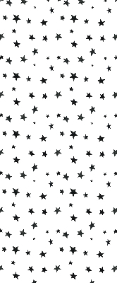 Blackout roller blind for window Stars