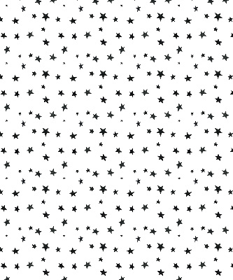 Blackout roller blind for window Stars