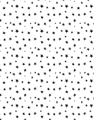 Blackout roller blind for window Stars