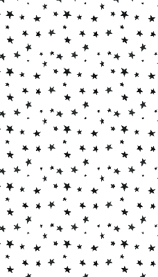 Blackout roller blind with stars pattern