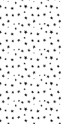 Blackout roller blind for window Stars