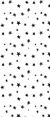 Blackout roller blind for window Stars
