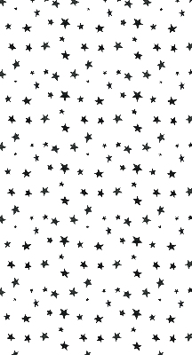Blackout roller blind for window Stars