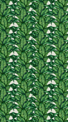 Blackout roller blind Green leaves