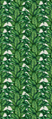 Blackout roller blind Green leaves