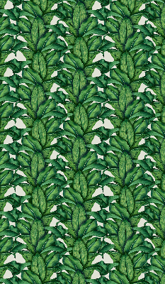 Blackout roller blind Green leaves