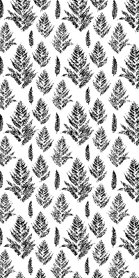 Blackout roller blind Painted leaves