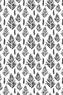 Blackout roller blind Painted leaves