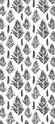 Blackout roller blind Painted leaves