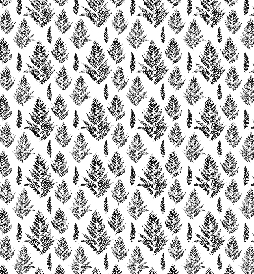 Blackout roller blind Painted leaves