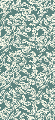 Blackout roller blind for window Leaf wallpaper