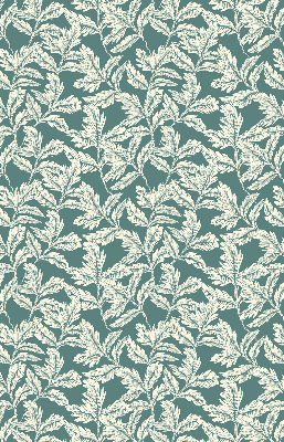 Blackout roller blind for window Leaf wallpaper