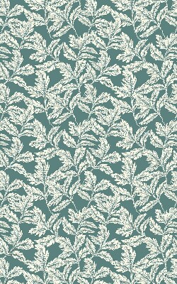 Blackout roller blind for window Leaf wallpaper