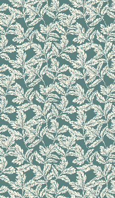 Blackout roller blind for window Leaf wallpaper