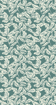 Blackout roller blind for window Leaf wallpaper