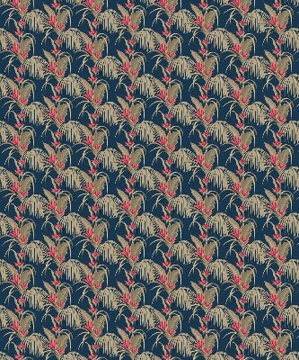 Fabric roller blind for window Interesting plants