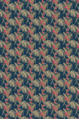 Fabric roller blind for window Interesting plants