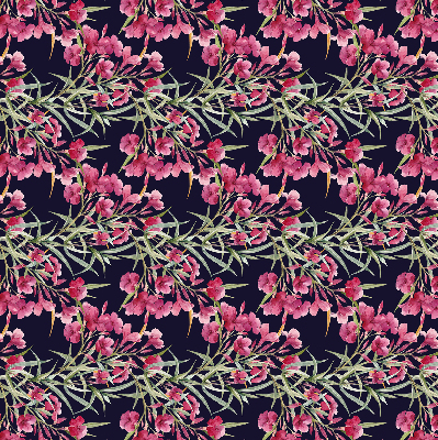 Blackout roller blind for window Exotic flower