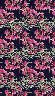 Blackout roller blind for window Exotic flower