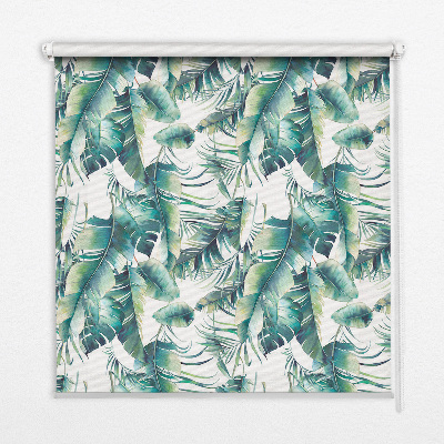 Blackout roller blind Leaves