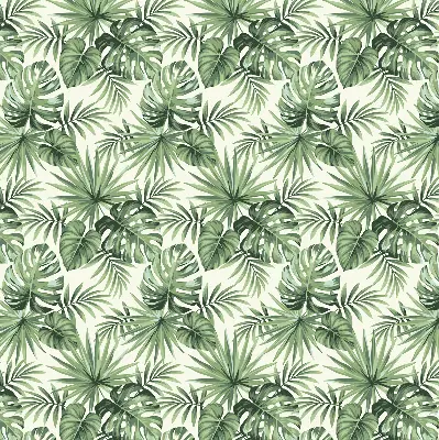 Blackout roller blind for window various leaves design