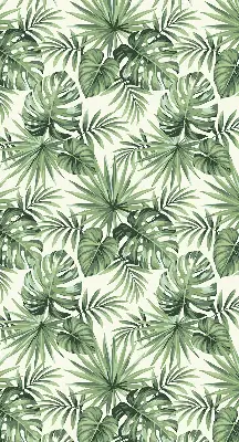 Blackout roller blind for window various leaves design