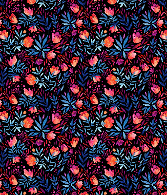 Fabric roller blind for window Poppy