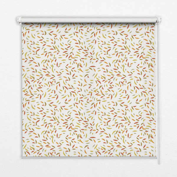 Blackout roller blind Falling leaves
