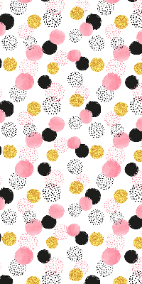 Blackout roller blind Various circles