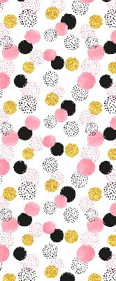 Blackout roller blind Various circles