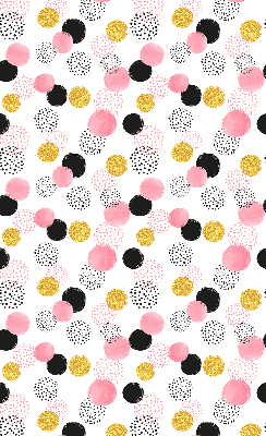 Blackout roller blind Various circles