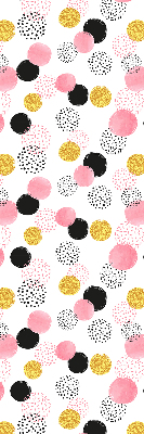 Blackout roller blind Various circles
