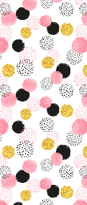 Blackout roller blind Various circles