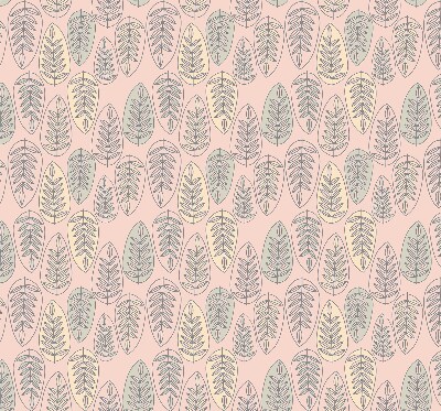 Blackout roller blind for window Colorful leaves