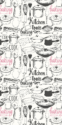 Blackout roller blind Culinary utensils