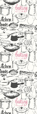 Blackout roller blind Culinary utensils