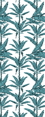 Blackout roller blind Palm leaves