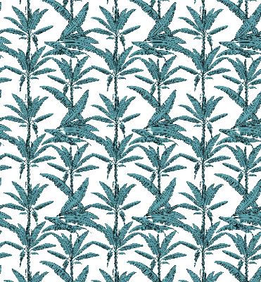 Blackout roller blind Palm leaves