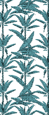 Blackout roller blind Palm leaves