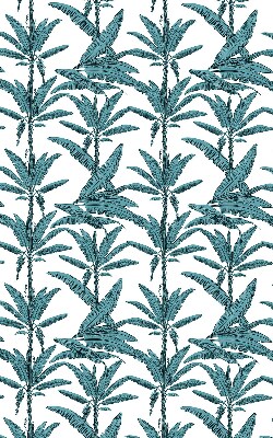 Blackout roller blind Palm leaves