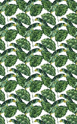 Blackout roller blind for window Exotic leaves