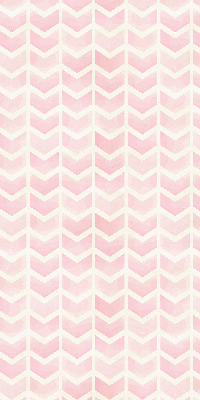 Blackout roller blind with pink zigzags