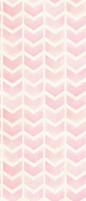 Blackout roller blind Pink zigzags